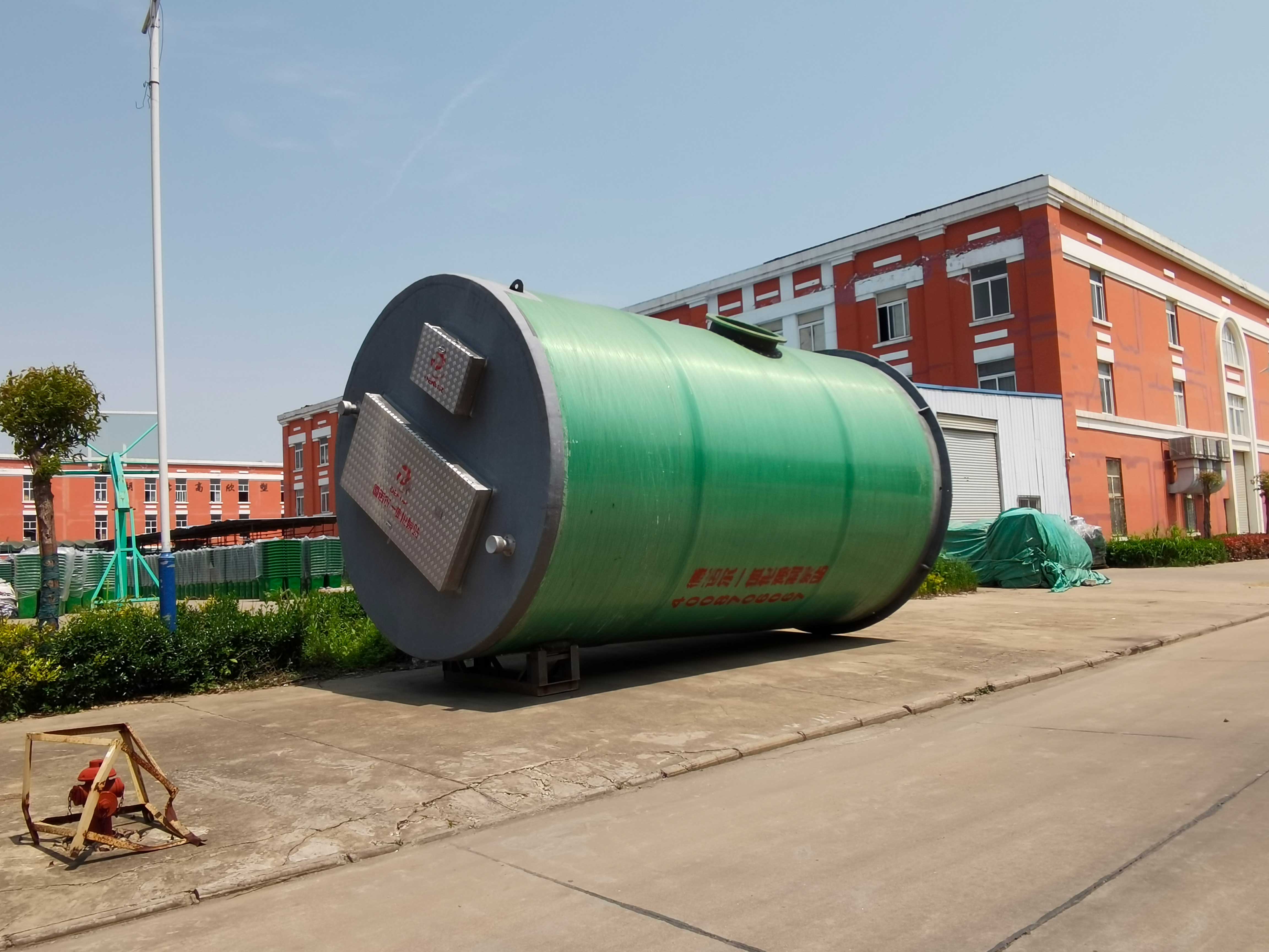 一體化預(yù)制泵站客戶見證—安國數(shù)字中藥都