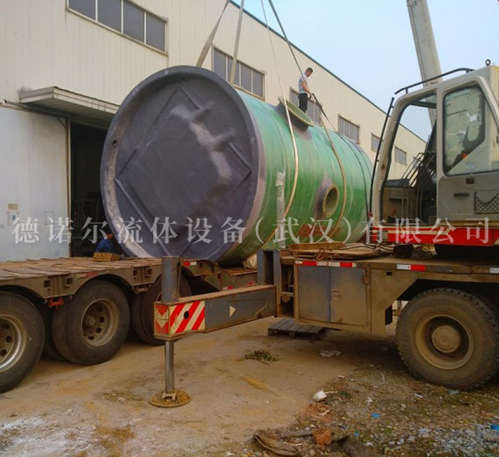 工業廢水處理提升泵站
