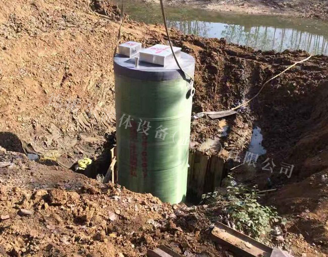 天門污水管網改造一體化預制泵站項目